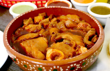 menudo plate menudo plate on a traditional ceramic plate